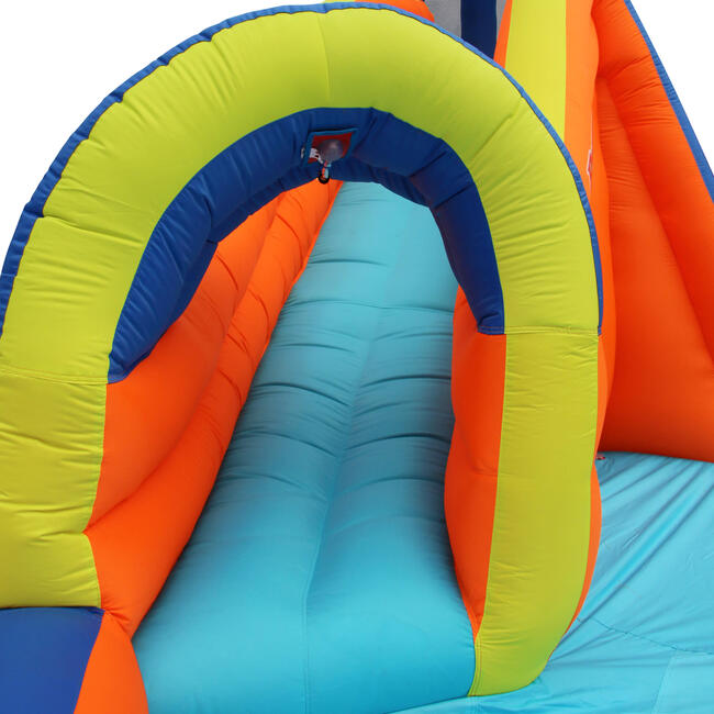 Pipeline Water Park- Inflatable Outdoor Backyard Water Slide Splash Toy - Lawn Water Slides - 4