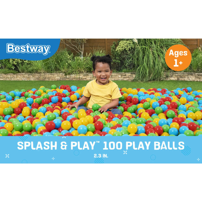 Splash & Play: 100 Balls - Pool Toys - 3