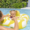 Comfort Plush: Baby Float - Yellow Wavy Square - Pool Floats - 3