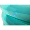 H2OGO! Big Metallic 3-Ring Inflatable Play Pool - 5’7” Diameter - Outdoor Games - 5