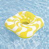 Comfort Plush: Baby Float - Yellow Wavy Square - Pool Floats - 4