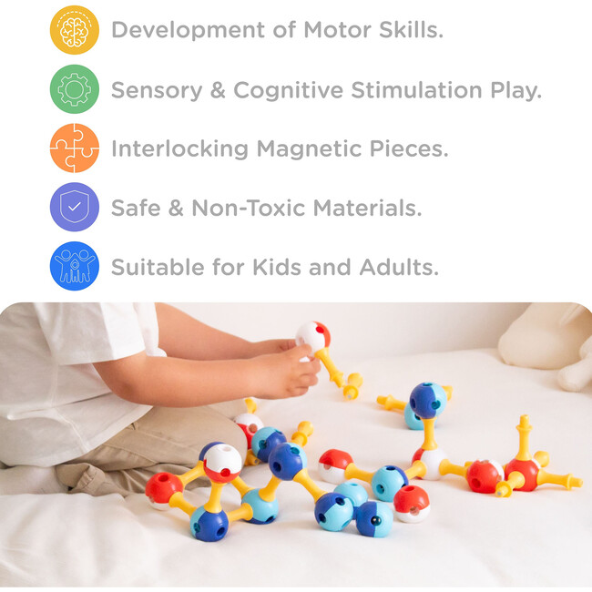 Magnetic Building Blocks: Primary Universe Lite - 20 pcs - Blocks - 7