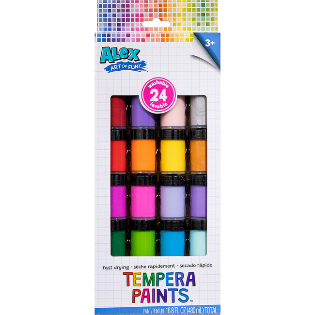 Alex: Art Of Fun - Tempera Paints 24 Pack - Painting - 1