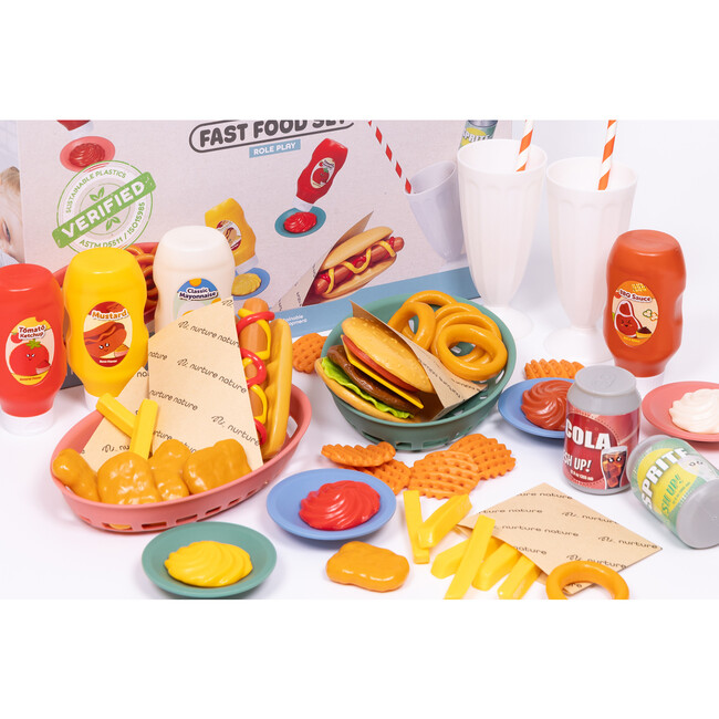 Imaginative Minds: Fast Food Set - Play Food - 4