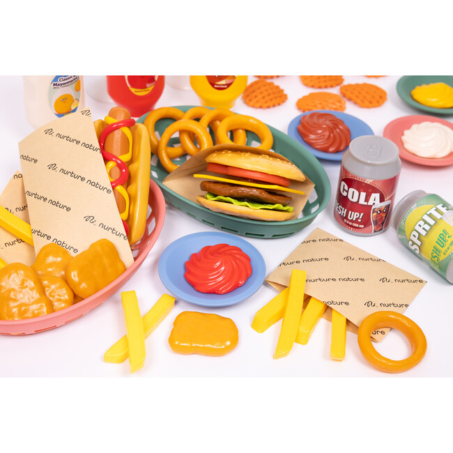 Imaginative Minds: Fast Food Set - Play Food - 5