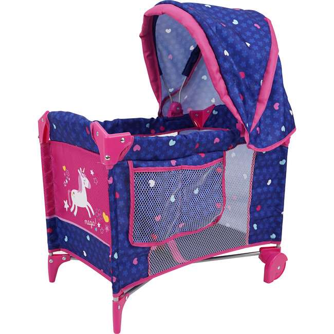 Unicorn Baby Doll Pack & Play Doll Accessory