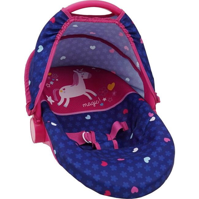 Unicorn Baby 3-In-1 Car Seat Doll Accessory