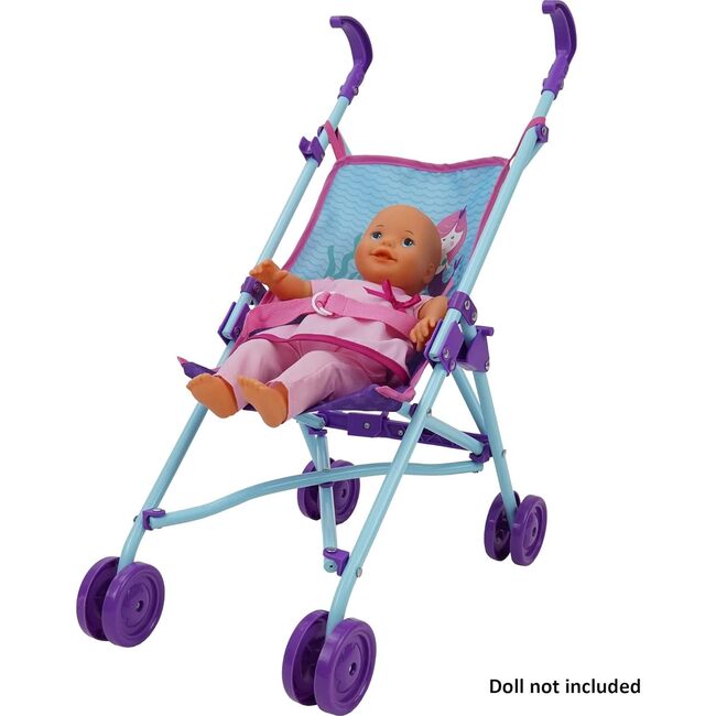 Mermaid Doll Umbrella Stroller Doll Accessory - Doll Accessories - 2