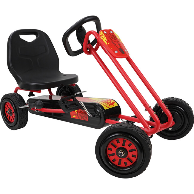 Rocket Pedal Go Kart, Red - Outdoor Games - 1