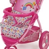 Baby Alive Doll Jogging Stroller - Pink & Rainbow - Doll Accessories - 6