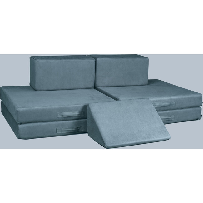 The Figgy Play Couch, Riverrock 7-piece + Waterproof Liners