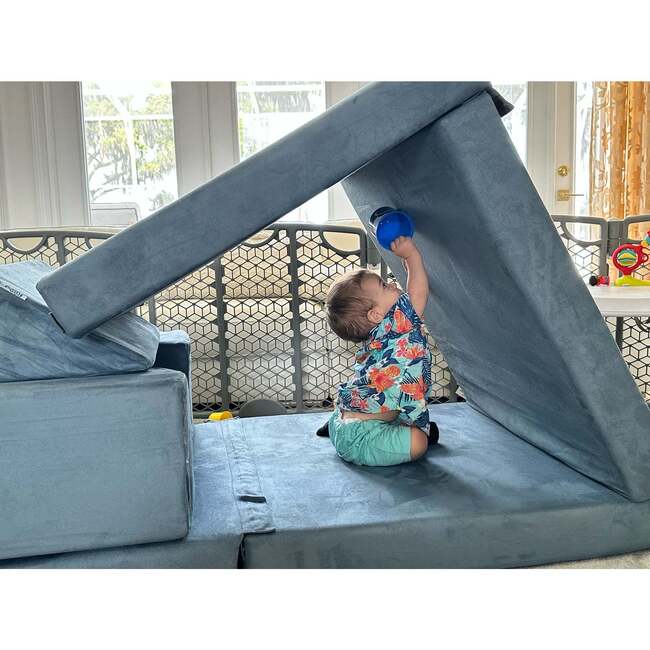 The Figgy Play Couch, Riverrock 7-piece + Waterproof Liners - Developmental Toys - 2