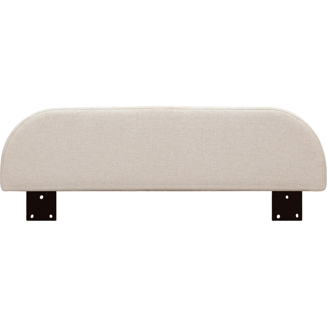 Upholstered Twin/Full Bed Guardrail in Performance Beach Eco-Weave