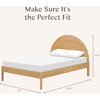 Bondi Full Bed in Honey - Beds - 4