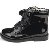 Josephine Scallop Boot,  Black - Boots - 2