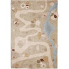 Washable Rug Path, Multi. 6' 7" x 9' 10" - Rugs - 1 - thumbnail