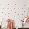 Peel & Stick Fabric Wall Stickers, Cherries - Wall Décor - 1 - thumbnail
