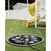 Splash Pad, Black Monochrome Smiley - Water Toys - 3