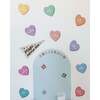 Peel & Stick Fabric Wall Stickers, Affirmation Hearts Bright - Wall Décor - 2