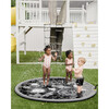 Splash Pad, Black Monochrome Smiley - Water Toys - 4