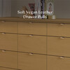 Bondi 9-Drawer Assembled Dresser in Honey - Dressers - 4