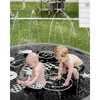 Splash Pad, Black Monochrome Smiley - Water Toys - 6