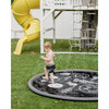 Splash Pad, Black Monochrome Smiley - Water Toys - 7