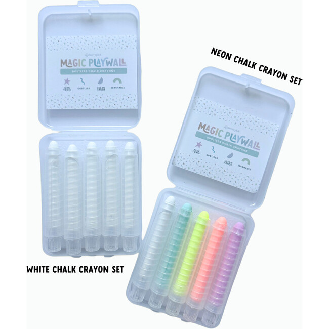 Bundle, 5pk Chalk + Magnetic Holder, Neon - Arts & Crafts - 2