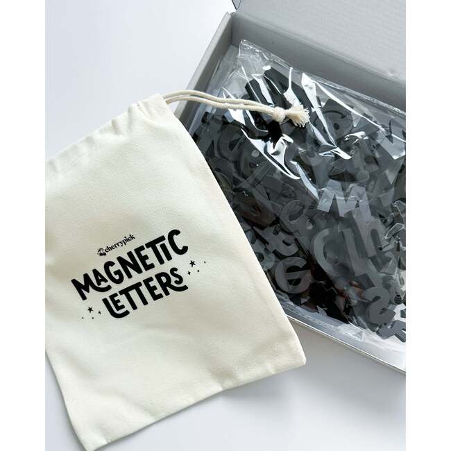 Magnetic Letters, Black - Developmental Toys - 2
