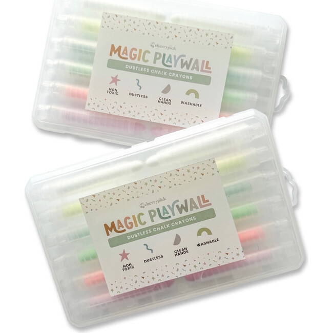 12pk Chalk Crayon, Neon
