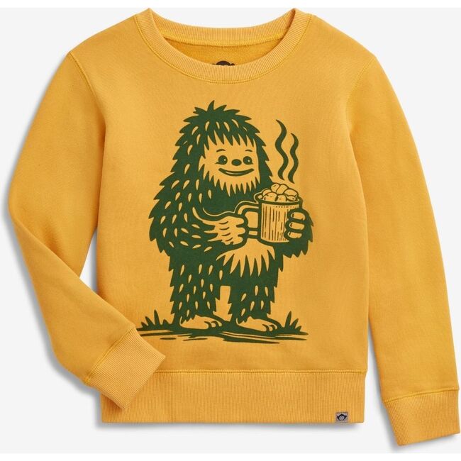 Revel Crewneck, Mustard