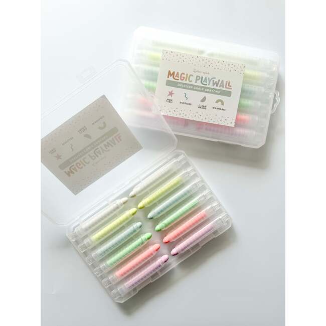 12pk Chalk Crayon, Neon - Arts & Crafts - 2