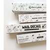 Peel & Stick Fabric Wall Stickers, Affirmation Hearts Muted - Wall Décor - 6