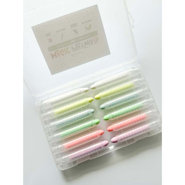 12pk Chalk Crayon, Neon - Arts & Crafts - 3