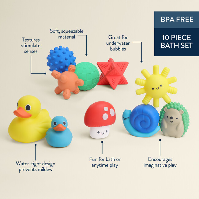 Itzy Splash Gift Set - Bath Toys - 4