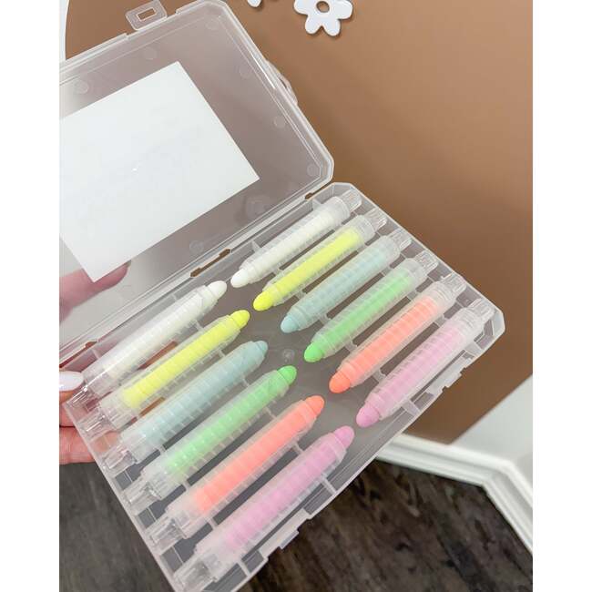 12pk Chalk Crayon, Neon - Arts & Crafts - 6