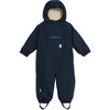 Zack baby winter overall, True navy - Snowsuits - 1 - thumbnail