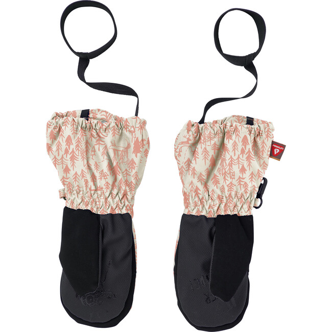 Zick baby mittens "Forest", Off white - Gloves - 2