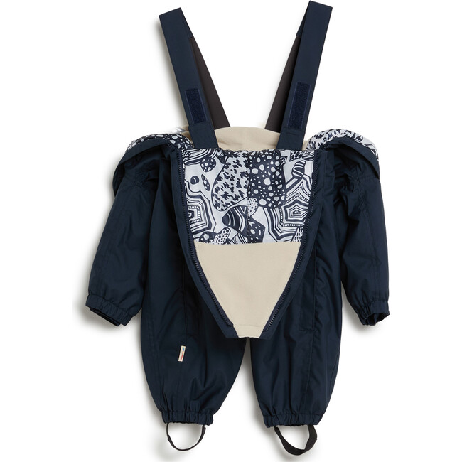 Zack baby winter overall, True navy - Snowsuits - 3