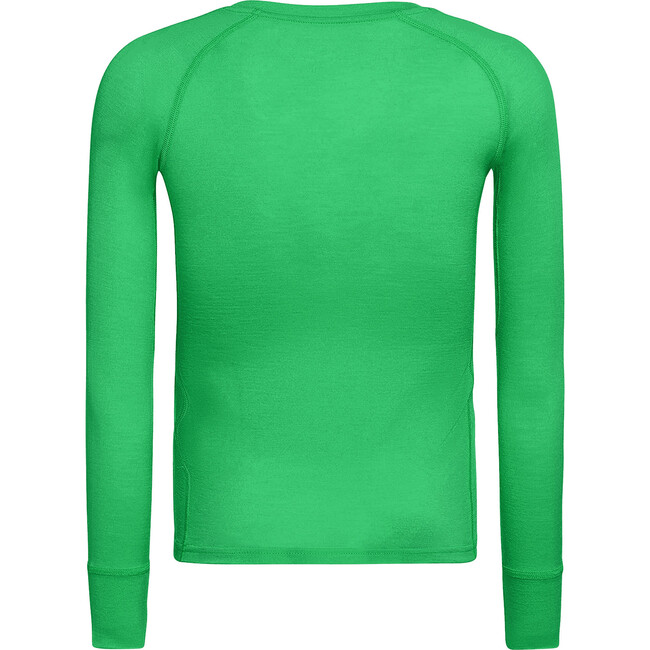 Uil Merino longsleeve "Elo", Rana green - Shirts - 3