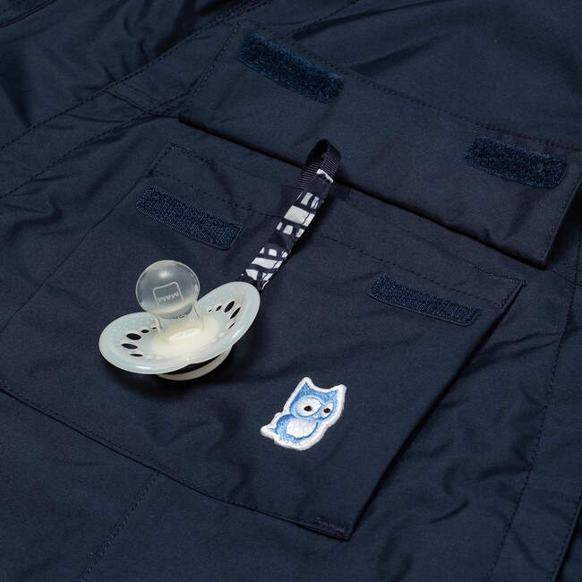 Zack baby winter overall, True navy - Snowsuits - 6