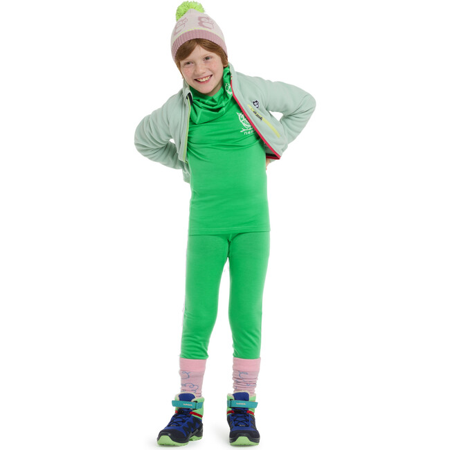 Uil Merino longsleeve "Elo", Rana green - Shirts - 4