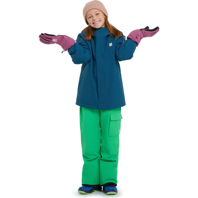 Tove snow jacket, Deep petrol - Jackets - 4