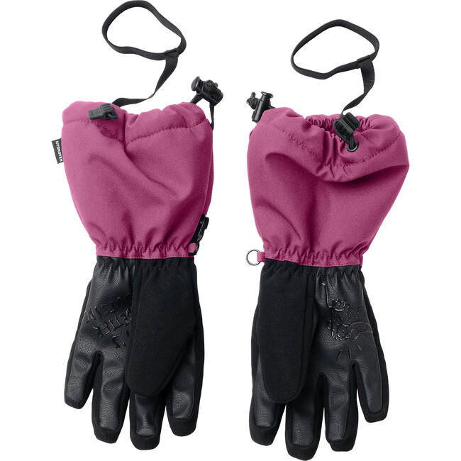 Stelling snow gloves, Ruby red - Gloves - 2