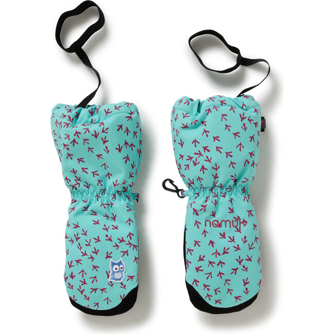 Statement mittens "Senso", Manbali blue