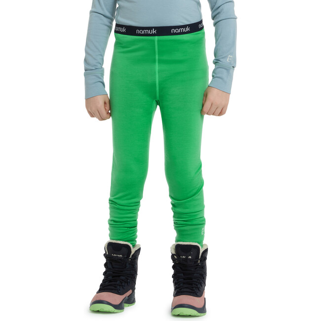 Sova Merino leggings, Rana green - Leggings - 2