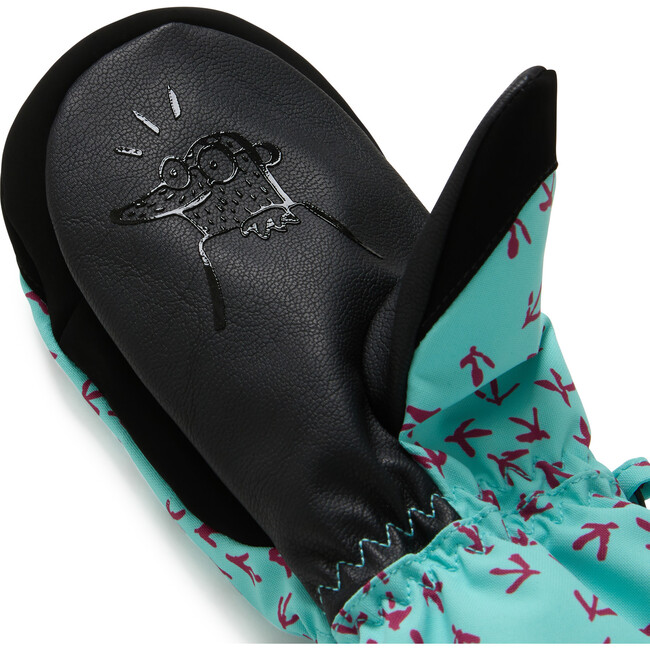 Statement mittens "Senso", Manbali blue - Gloves - 4