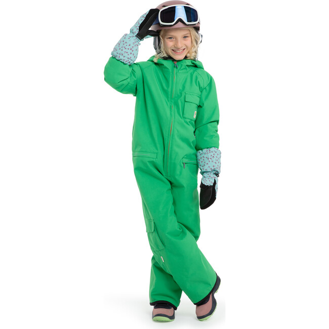 Quest snow overall, Rana green - Snowsuits - 2