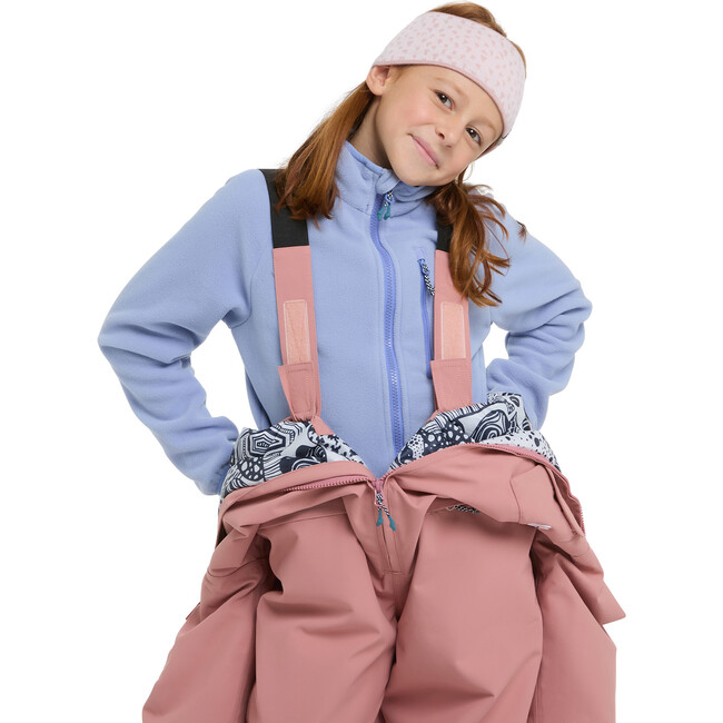 Quest snow overall, Dark rose - Snowsuits - 3