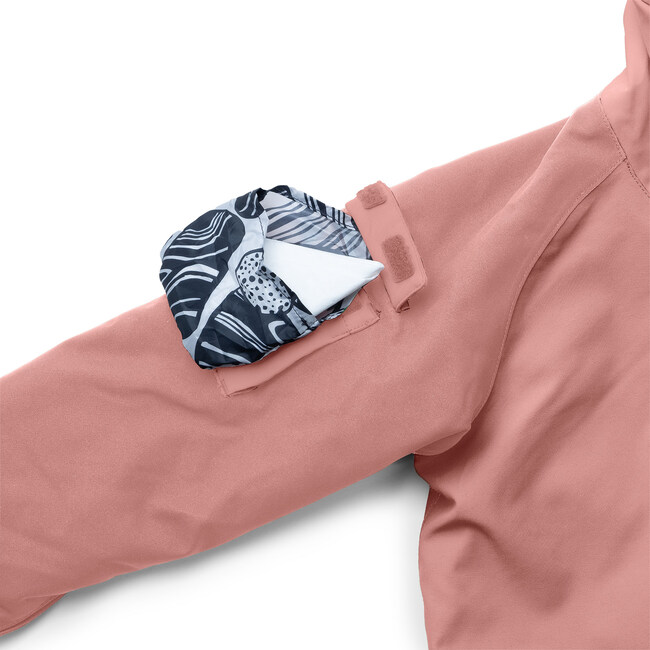 Quest snow overall, Dark rose - Snowsuits - 4